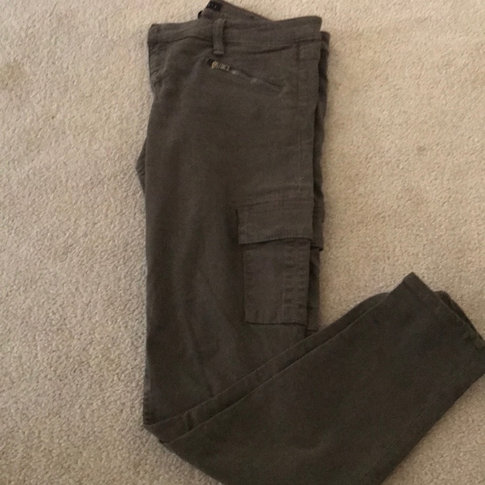 Olive green cargo pants. Sanctuary brand